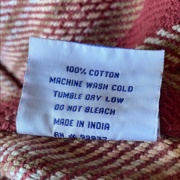 Two Pine Cone Hill Woven Ranch Blanket Style Euro Pillow Shams (One Pair) - Picture 4 of 6